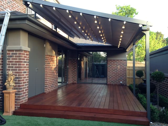 FABRIC AUTOMATIC PERGOLA